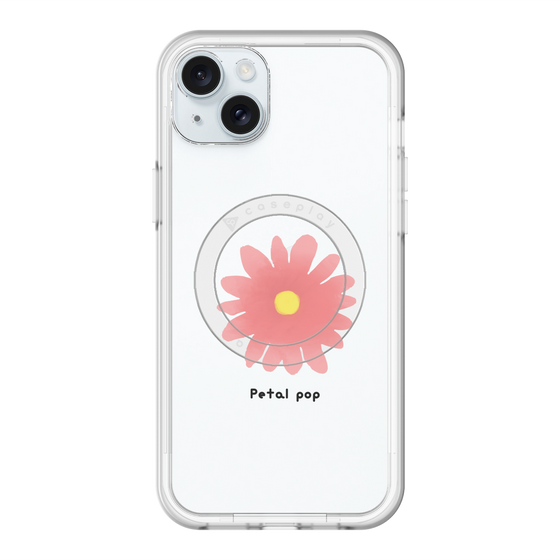 スリムプロテクションプレミアムケース with MagSafe［ Mod Deco - オリジナル - フラワー/E ］