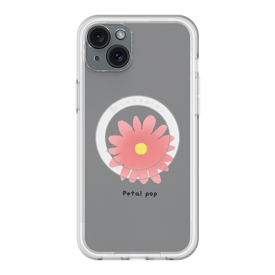 スリムプロテクションプレミアムケース with MagSafe［ Mod Deco - オリジナル - フラワー/E ］