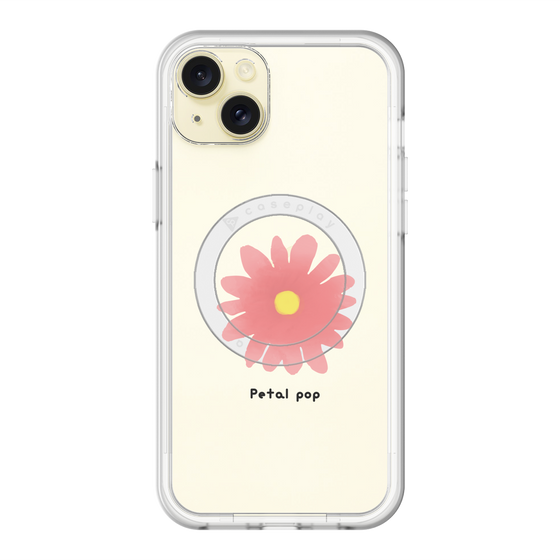 スリムプロテクションプレミアムケース with MagSafe［ Mod Deco - オリジナル - フラワー/E ］