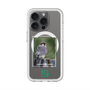 スリムプロテクションプレミアムケース with MagSafe［ Green Future Project - Aplomado Falcon ］