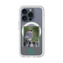 スリムプロテクションプレミアムケース with MagSafe［ Green Future Project - Aplomado Falcon ］