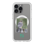 スリムプロテクションプレミアムケース with MagSafe［ Green Future Project - Aplomado Falcon ］