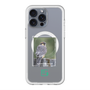 スリムプロテクションプレミアムケース with MagSafe［ Green Future Project - Aplomado Falcon ］