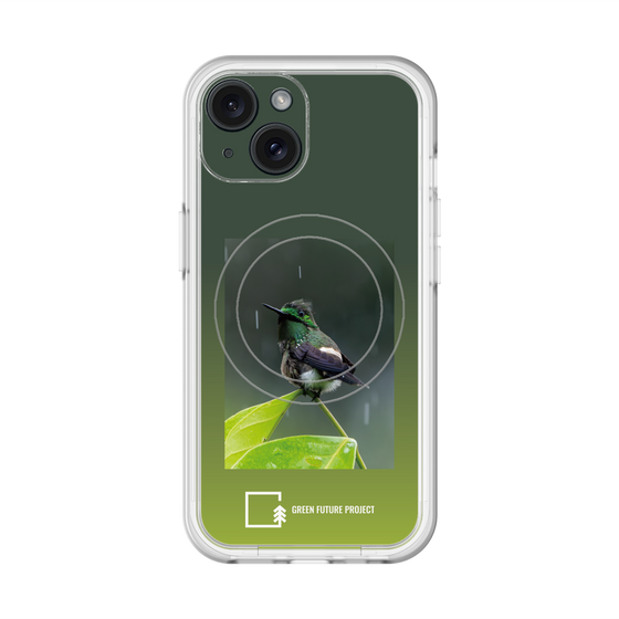 スリムプロテクションプレミアムケース with MagSafe［ Green Future Project - Butterfly Coquette ］