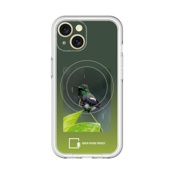 スリムプロテクションプレミアムケース with MagSafe［ Green Future Project - Butterfly Coquette ］