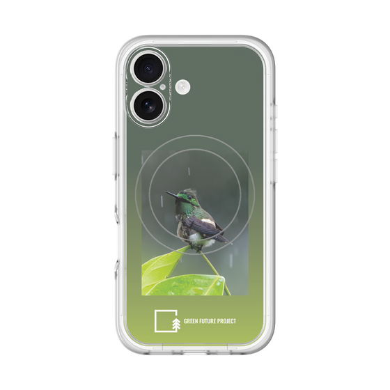 スリムプロテクションプレミアムケース with MagSafe［ Green Future Project - Butterfly Coquette ］