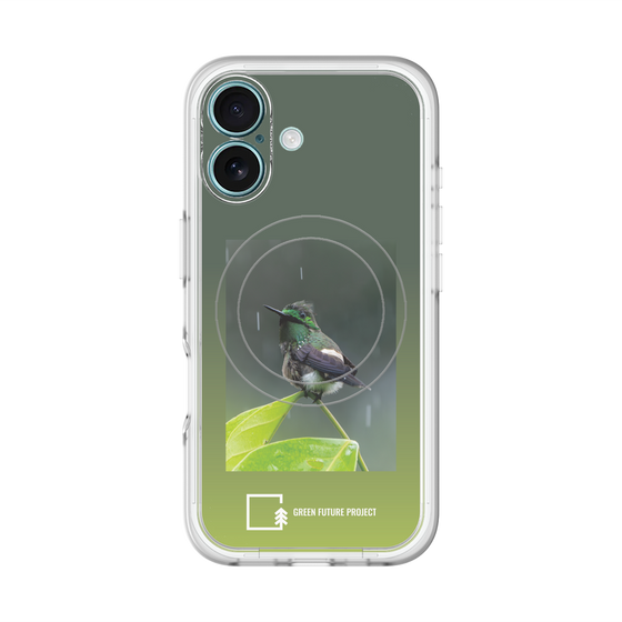 スリムプロテクションプレミアムケース with MagSafe［ Green Future Project - Butterfly Coquette ］