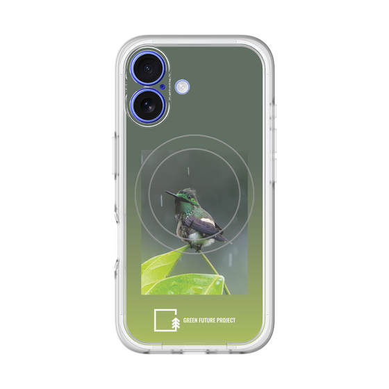 スリムプロテクションプレミアムケース with MagSafe［ Green Future Project - Butterfly Coquette ］
