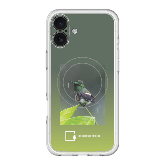 スリムプロテクションプレミアムケース with MagSafe［ Green Future Project - Butterfly Coquette ］