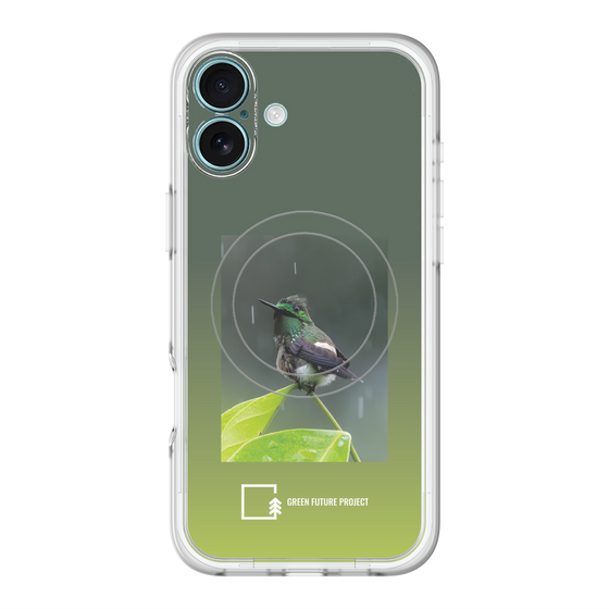 スリムプロテクションプレミアムケース with MagSafe［ Green Future Project - Butterfly Coquette ］