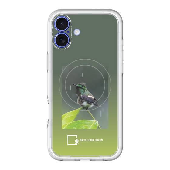 スリムプロテクションプレミアムケース with MagSafe［ Green Future Project - Butterfly Coquette ］