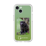 スリムプロテクションプレミアムケース with MagSafe［ Green Future Project - Black-mantled Tamarin ］