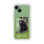 スリムプロテクションプレミアムケース with MagSafe［ Green Future Project - Black-mantled Tamarin ］