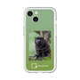スリムプロテクションプレミアムケース with MagSafe［ Green Future Project - Black-mantled Tamarin ］