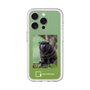 スリムプロテクションプレミアムケース with MagSafe［ Green Future Project - Black-mantled Tamarin ］