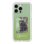 スリムプロテクションプレミアムケース with MagSafe［ Green Future Project - Black-mantled Tamarin ］