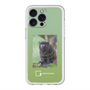スリムプロテクションプレミアムケース with MagSafe［ Green Future Project - Black-mantled Tamarin ］