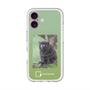 スリムプロテクションプレミアムケース with MagSafe［ Green Future Project - Black-mantled Tamarin ］