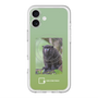 スリムプロテクションプレミアムケース with MagSafe［ Green Future Project - Black-mantled Tamarin ］
