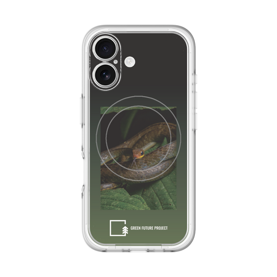 スリムプロテクションプレミアムケース with MagSafe［ Green Future Project - Chironius ］