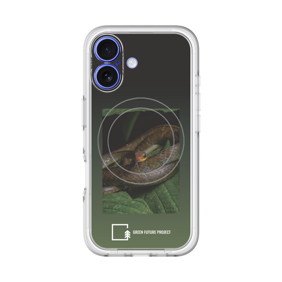 スリムプロテクションプレミアムケース with MagSafe［ Green Future Project - Chironius ］