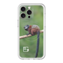 スリムプロテクションプレミアムケース with MagSafe［ Green Future Project - Saddle-backTamarin ］