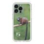 スリムプロテクションプレミアムケース with MagSafe［ Green Future Project - Saddle-backTamarin ］