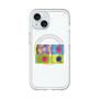 スリムプロテクションプレミアムケース with MagSafe［ LANVIN en Bleu - Flower ］