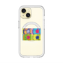 スリムプロテクションプレミアムケース with MagSafe［ LANVIN en Bleu - Flower ］