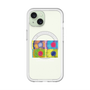 スリムプロテクションプレミアムケース with MagSafe［ LANVIN en Bleu - Flower ］