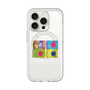 スリムプロテクションプレミアムケース with MagSafe［ LANVIN en Bleu - Flower ］