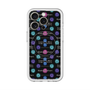 スリムプロテクションプレミアムケース with MagSafe［ LANVIN en Bleu - Flower pattern ］