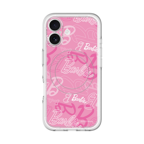 スリムプロテクションプレミアムケース with MagSafe［ Barbie - ロゴパターン1 ］