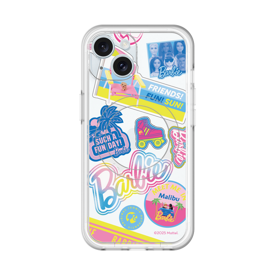 スリムプロテクションプレミアムケース with MagSafe［ Barbie - ステッカー ］