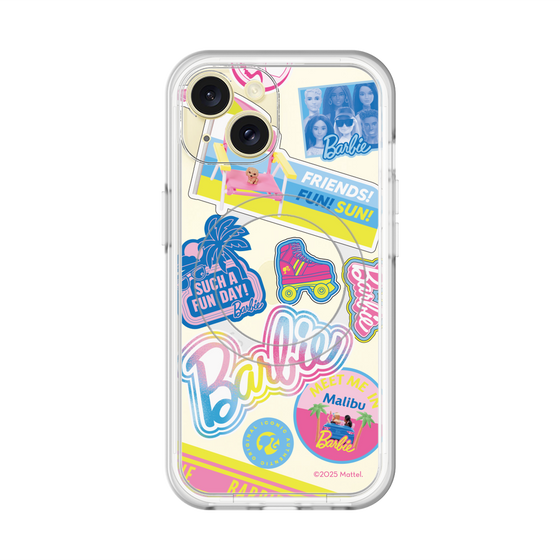 スリムプロテクションプレミアムケース with MagSafe［ Barbie - ステッカー ］