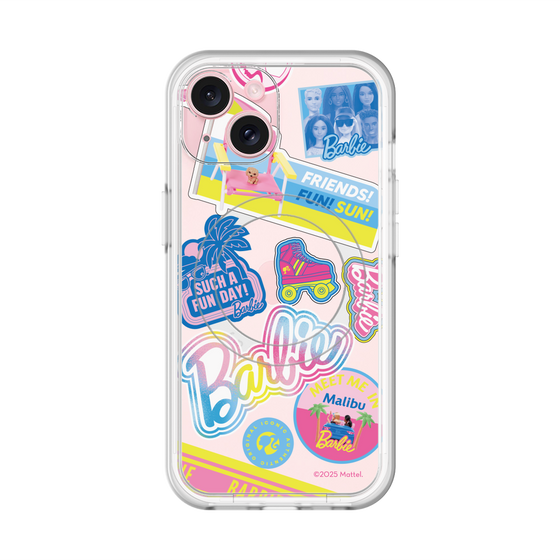 スリムプロテクションプレミアムケース with MagSafe［ Barbie - ステッカー ］