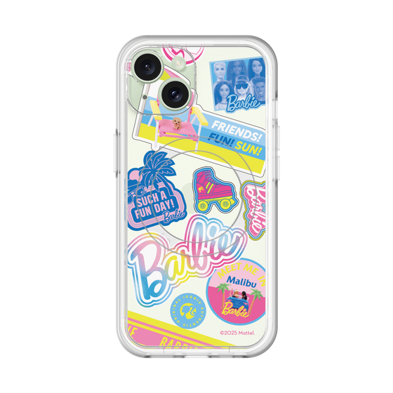 スリムプロテクションプレミアムケース with MagSafe［ Barbie - ステッカー ］