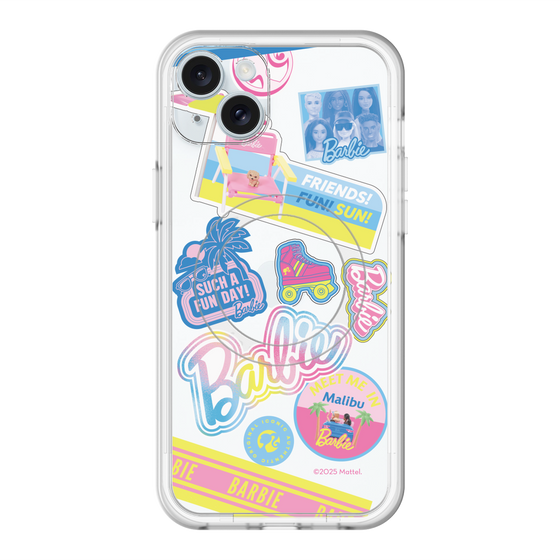 スリムプロテクションプレミアムケース with MagSafe［ Barbie - ステッカー ］