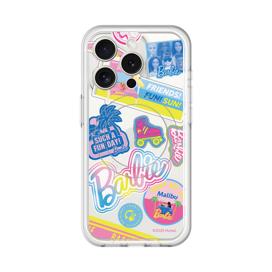 スリムプロテクションプレミアムケース with MagSafe［ Barbie - ステッカー ］