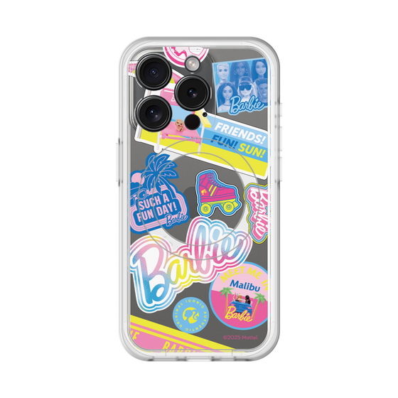 スリムプロテクションプレミアムケース with MagSafe［ Barbie - ステッカー ］