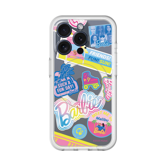 スリムプロテクションプレミアムケース with MagSafe［ Barbie - ステッカー ］