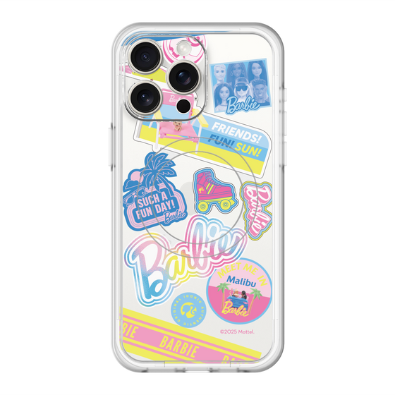 スリムプロテクションプレミアムケース with MagSafe［ Barbie - ステッカー ］