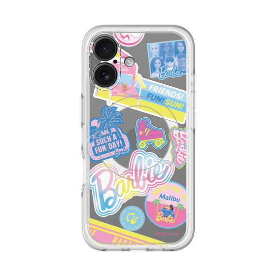 スリムプロテクションプレミアムケース with MagSafe［ Barbie - ステッカー ］