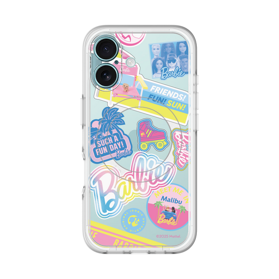 スリムプロテクションプレミアムケース with MagSafe［ Barbie - ステッカー ］