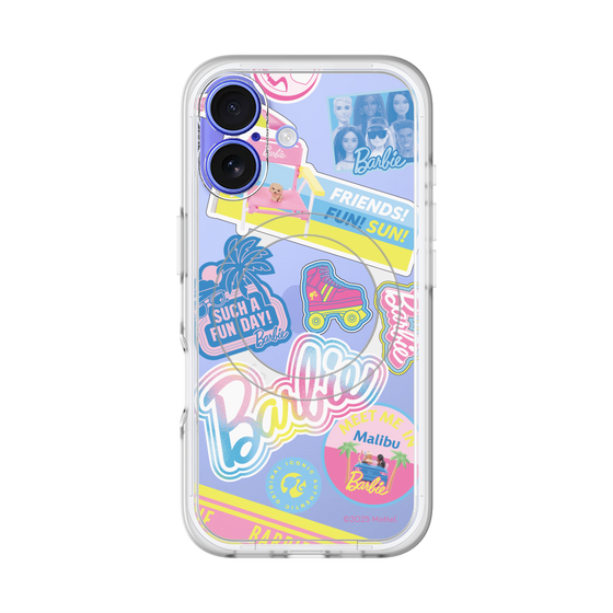 スリムプロテクションプレミアムケース with MagSafe［ Barbie - ステッカー ］