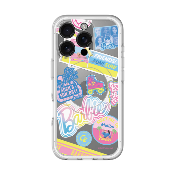 スリムプロテクションプレミアムケース with MagSafe［ Barbie - ステッカー ］