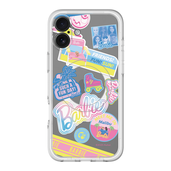 スリムプロテクションプレミアムケース with MagSafe［ Barbie - ステッカー ］