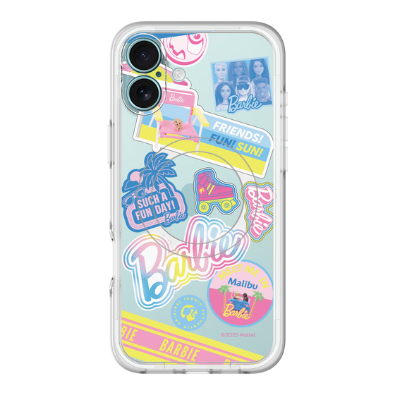 スリムプロテクションプレミアムケース with MagSafe［ Barbie - ステッカー ］