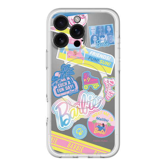 スリムプロテクションプレミアムケース with MagSafe［ Barbie - ステッカー ］