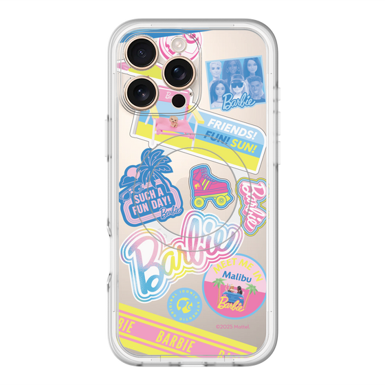 スリムプロテクションプレミアムケース with MagSafe［ Barbie - ステッカー ］